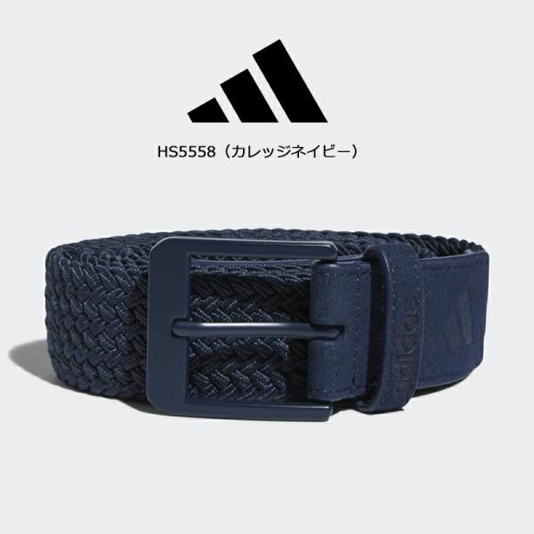 アディダス ゴルフ メンズ ブレード ストレッチベルト（EEU84）2023（HS5558／カレッジ...