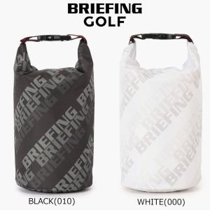 【ブラックのみ】ブリーフィング ゴルフ シャドウ ロゴ ジャガード アイス バッグ（BRG261F08）保冷バッグ 氷嚢 ロールトップ式 2026