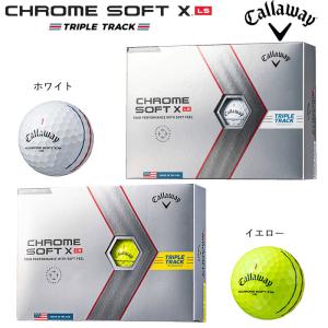 キャロウェイ クロム ソフト X LS トリプル・トラック ボール 1ダース（12球）2022