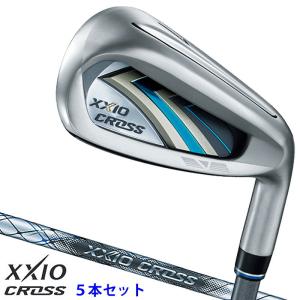 ダンロップ ゼクシオクロス2 アイアン 5本セット（#7〜9、PW、AW）ゼクシオ MH2000 【カーボンシャフト】 2021モデル｜golftown