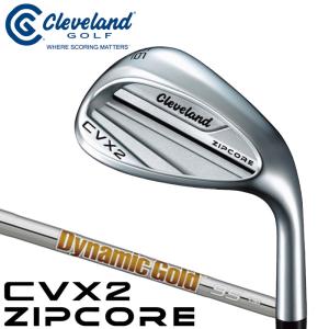 【日本仕様正規品】クリーブランド CVX2 ZIPCORE ウェッジ サテン仕上げ ダイナミックゴールド95 S200 スチールシャフト 2024｜golftown