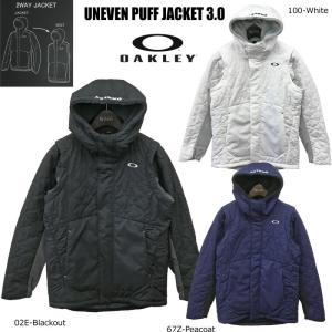 （セール）オークリー ゴルフ アンイーブン パフ ジャケット 3.0（FOA402870）2021秋冬 2WAY ベスト