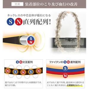 ファイテン RAKUWA磁気ネックレス チョッ...の詳細画像5