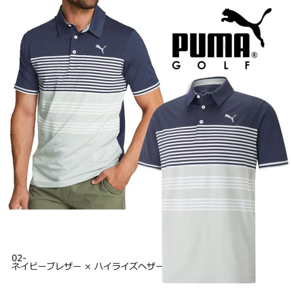 （セール）プーマ ゴルフ PUMA MATTR トラック ポロシャツ（620797）メンズ 2023...