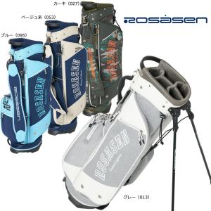 【希少品】ROSASENゴルフキャディバッグ　スタンド式 5分割　送料込み ROSASEN（ROSASEN）（メンズ、レディース）ゴルフ キャディバッグ