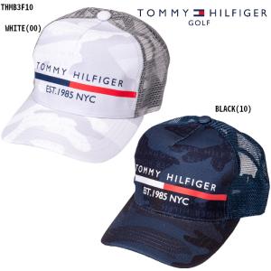 トミーヒルフィガー キャップ メッシュ カモ柄（THMB3F10）2023春夏