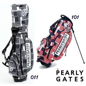 【PREMIUM SALE】PEARLYGATES 星条旗 SERIES パーリーゲイツ・星条旗　総柄スタンドバッグ 053-0280001【20-C】【USAGARA】