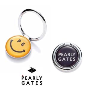 【NEW】PEARLY GATES パーリーゲイツ PGスマイリー or 2段ロゴ スマホリング 053-0284143/20D【郵送料無料】