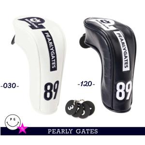 PEARLYGATES パーリーゲイツ 定番 スマイル・スマイル ユーティリティ用ヘッドカバー053-3984019/4984019【20A-B】【定番スマイルスマイル】｜パーリーゲイツbyゴルフウエーブ