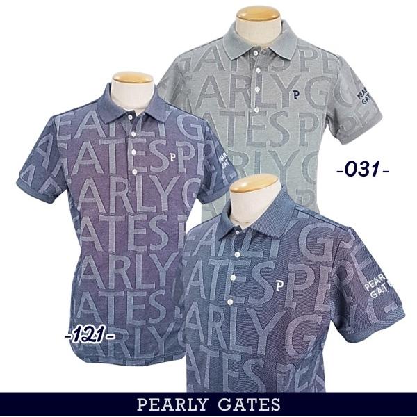 【PREMIUM SALE】PEARLY GATES パーリーゲイツ ロゴジャガード メンズカノコ半...