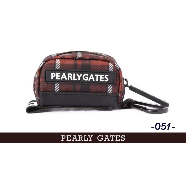 【NEW】PEARLY GATES パーリーゲイツ ニューサークルロゴ &amp; BROWNチェック ボー...