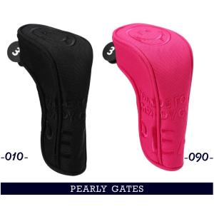 【NEW】PERALY GATES パーリーゲイツ ペイントロゴ ユーティリティ用ヘッドカバー 【Pink with BLACK】053-3284803/23C｜golfwaveonline2