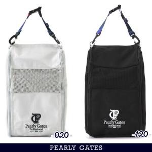 【NEW】PEARLY GATES パーリーゲイツ ＮEOトリコロール”PG PRO” Series. フルオープンシューズケース/シューズバッグ 053-4184306/24A｜golfwaveonline2