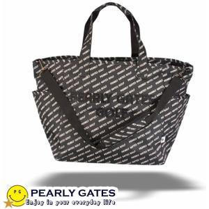 【PEARLY GATES GOLF】パーリーゲイツゴルフ PGGモノトーンロゴライン ショルダー付...