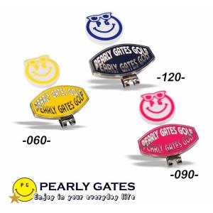 【PEARLY GATES GOLF】 パーリーゲイツゴルフ PGG Smile! Smile! Big! Big! シリコンクリップマーカー 053-5184374/26C【正規品】