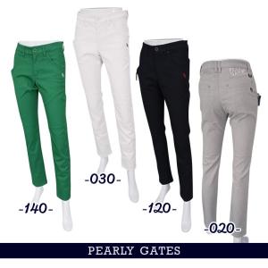 【PREMIUM CHOICE】PEARLY GATES パーリーゲイツ エコハイブリッドSOLOTEX レディス 軽快ストレッチパンツ 055-3131202/23AF｜golfwaveonline2