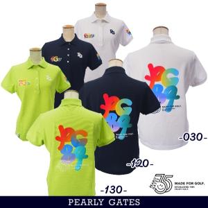 パーリーゲイツ　ジャガード半袖ポロシャツ　サイズM PEARLY GATES 【PREMIUM SALE 40%OFF】PEARLY パーリーゲイツ