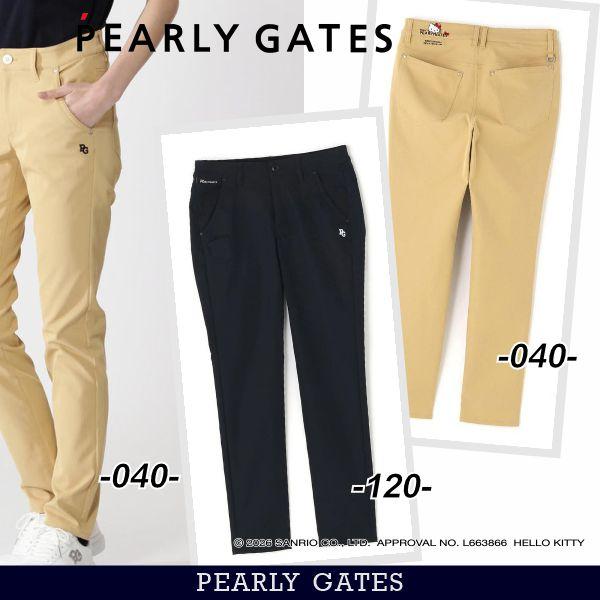 【Hello Kitty×PEARLY GATES】 Peストレッチチノパンツ＜レディス＞ 055-...