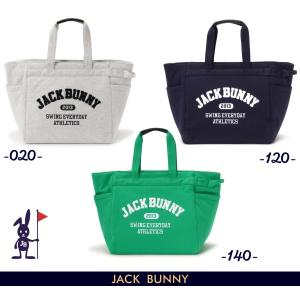 【NEW】Jack Bunny!! ジャックバニー!! Swing Everyday! アウトポケット付き裏毛 ボストンバッグ BIGトートバッグ 262-4181310/24A 【jb-tag-24ss】｜golfwaveonline2