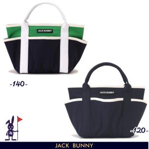 【NEW】Jack Bunny!! by PEARLY GATES ジャックバニー!! アウトポケット付JBボックスロゴ トート型カートバッグ 262-4181430/24A 【jb-tag-24ss】｜golfwaveonline2