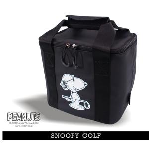 【NEW】SNOOPY GOLF スヌーピーゴルフ DON'T GO TO WORK TODAY. ジョー・クール/スヌーピーキューブ型保冷バッグ カートバッグ PEANUTS 642-3983102/23C