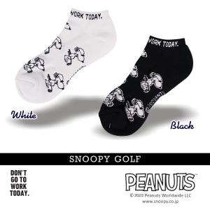 【NEW】SNOOPY GOLF スヌーピーゴルフ ジョー・クール/スヌーピーメンズアンクルソックス PEANUTS 642-3986102/23C｜golfwaveonline2