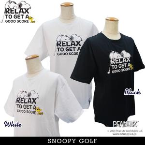 BEAMS GOLF（ビームス ゴルフ） ×PEANUTS 半袖ポロシャツ スヌーピー