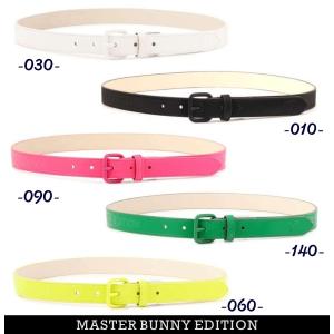 【PREMIUM SALE】マスターバニーbyパーリーゲイツ MASTER BUNNY EDITION レディス カラバリ エンボスロゴベルト”細め” 758-3282602/23B｜golfwaveonline2