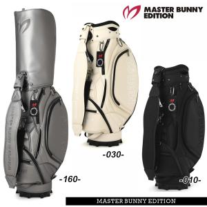 【NEW】マスターバニーbyパーリーゲイツ ＜ONE COLOR＞ 異素材MIX ≪High-Spec プロモデル≫ キャディバッグ/47インチ対応 758-6980801/26C【正規品】