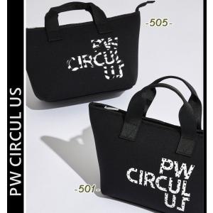 【PW CIRCULUS・ピーダブリュサーキュラス】【UNISEX】PW ロゴカートバック【BO7ICM-0021】｜golfwaveonline