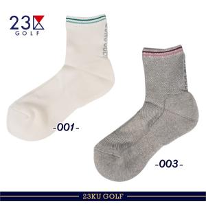 【New】 23区GOLF・レディース 【抗菌防臭】ショートソックス 【GN1RCM-0504】 ＝＝＝Made in Japan＝＝＝｜golfwaveonline