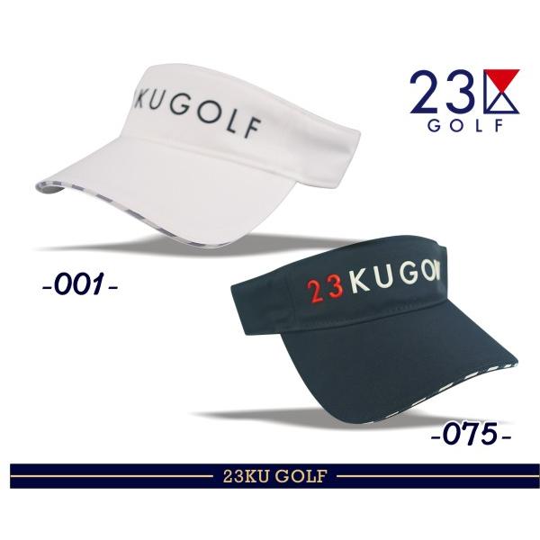 【New】 23区GOLF・【UNISEX】 ベーシックバイザー【HT1PCM-0911】