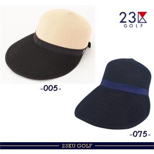 【New】 23区GOLF・レディース ブレードキャップ◆CAP 【HT1RCM-0404】｜golfwaveonline