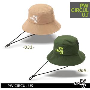 【PW CIRCULUS・ピーダブリュサーキュラス】 【UNISEX】小さくたためる！ メッシュバケットハット 【HT7ICM-0311】｜golfwaveonline