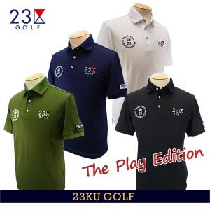 【PREMIUM CHOICE】【The Play Edition】の登場です！23区GOLFメンズ 【吸水速乾・UVケア】半袖カノコシャツ 【KHVTSM-0805】 【GOLFLINE】 【GOLFLINE-WEAR】｜golfwaveonline