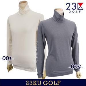 【PREMIUM OUTLET 60%OFF】23区GOLFレディース エニワイズ無地カットソー 長袖インナーシャツ 【KKVLNW-0424】｜golfwaveonline