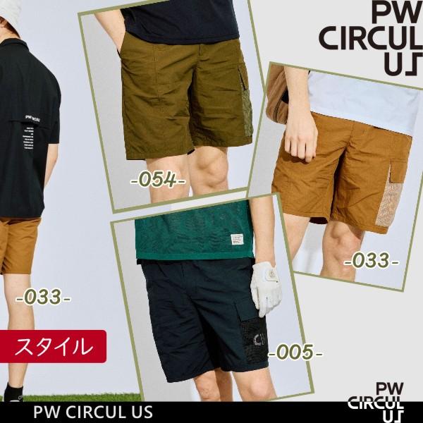 【PREMIUM SALE】【PW CIRCULUS】メンズメッシュカーゴショーツ◆ショートパンツ【...