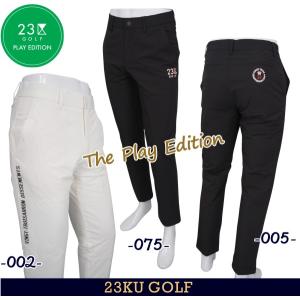 23区GOLF ゴルフパンツ ネイビー サイズ86 日本製 美品 23区GOLF 【美品】23区ゴルフ パンツ ネイビー×白 ストレッチ