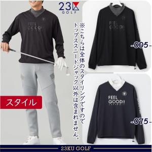 23区GOLF coco 未使用品 23区ゴルフ メンズ スウェット L 白 ホワイト