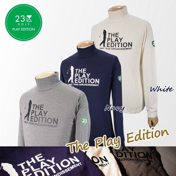 【PREMIUM CHOICE】ONWORD×23区GOLF 【吸水速乾・UVカット】THE PLA...