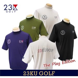 【PREMIUM CHOICE】【The Play Edition】の登場です！23区GOLFメンズ 半袖ハイネックシャツ 【TOVTSM-0805】 【GOLFLINE】 【GOLFLINE-WEAR】