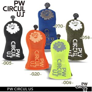 【PW CIRCULUS・ピーダブリュサーキュラス】【UNISEX】メッシュモフ ヘッドカバー◆フェアウェイ用【ZZ7ICM-0301】｜golfwaveonline