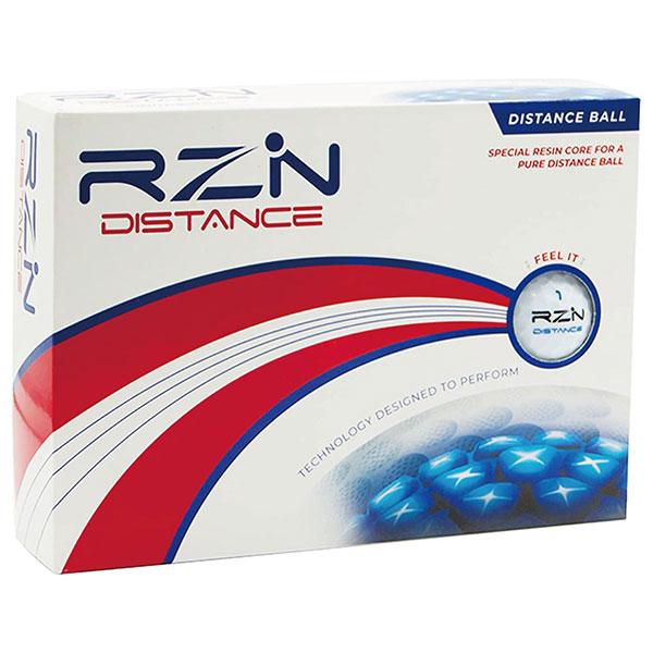 レジン ゴルフ RZN DISTANCE ディスタンス ゴルフボール 1ダース(12個) 2022年...