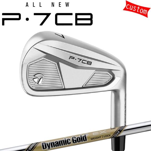 ゴルフクラブ カスタム  テーラーメイド P7CB 2024 単品アイアン 左用 ダイナミックゴール...