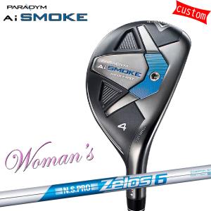 女性用 キャロウェイ パラダイム Ai スモーク MAX FAST ウィメンズ ユーティリティ ZELOS6 日本シャフト  特注 Callaway 24モデル パラダイム Ai スモーク｜golfya72