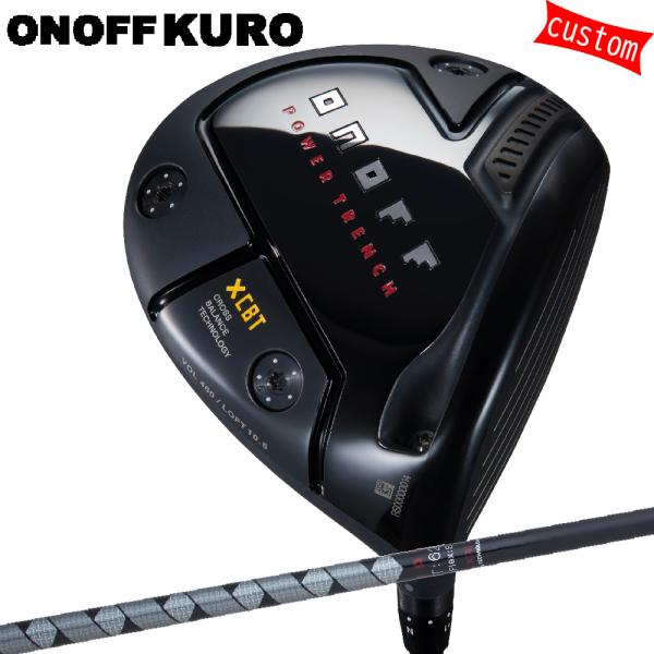 ゴルフクラブ カスタム 24モデル ONOFF KURO ドライバー CBT　624D シャフト 特...