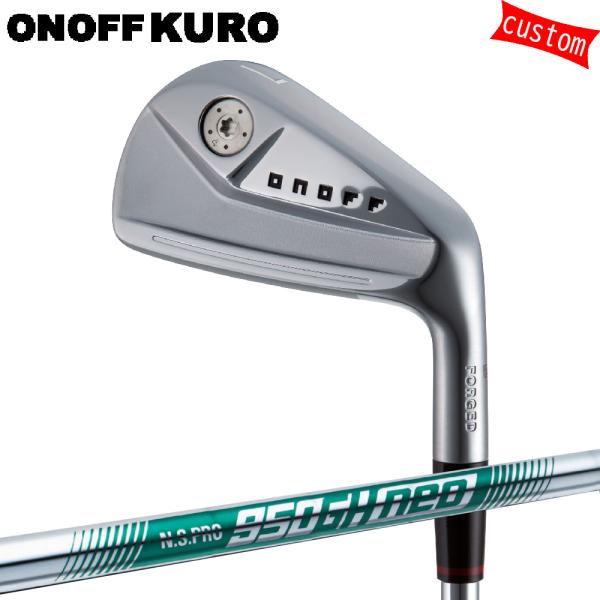 ゴルフクラブ カスタム 24モデル ONOFF KURO アイアンセット N.S.PRO 950GH...