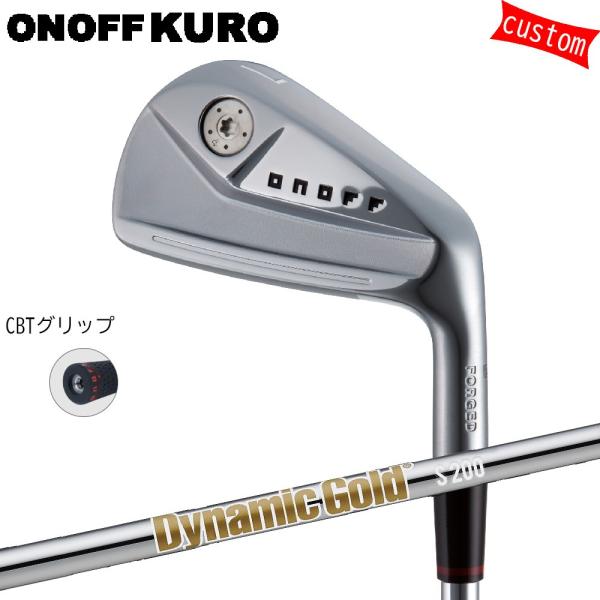 カスタム 24モデル ONOFF KURO アイアンセット ダイナミックゴールド ヒートトランスファ...