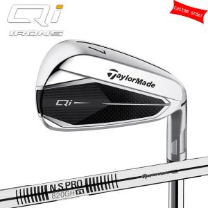 カスタム テーラーメイド Qi アイアンセット 6本組 NS PRO 820GH TaylorMade 特注クラブ アイアン｜golfya72