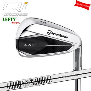 左用 カスタム テーラーメイド Qi アイアンセット 9本組 NS PRO 820GH TaylorMade 特注クラブ アイアン｜golfya72